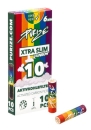 PURIZE® XTRA Slim Size Aktivkohlefilter RAINBOW ø 5,9mm 10er Packung 20er Display